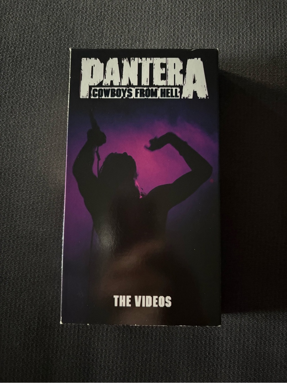 Pantera Cowboys From Hell The Videos VHS - Purple/Black